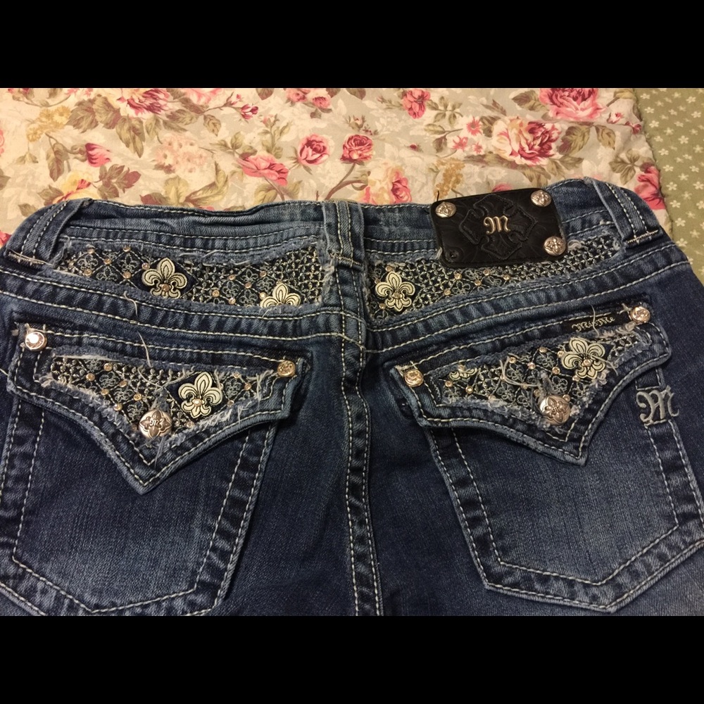 Miss Me “M” Jeans Size 30x35